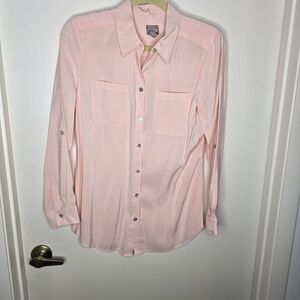 Chico's Pink Blouse Chico 0 Small